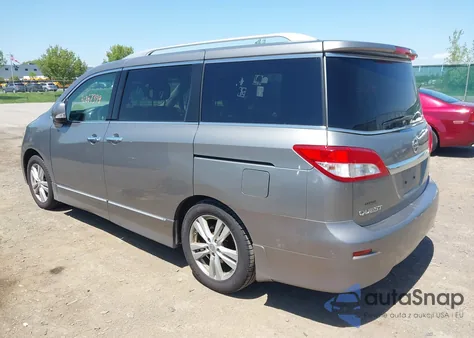 2012 Nissan Quest Le from USA, damaged, VIN JN8AE2KP8C9034459